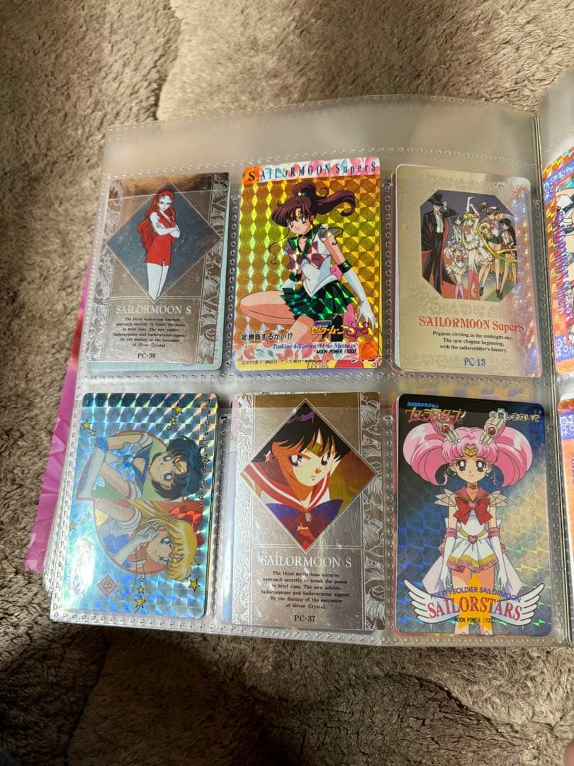 セーラームーン カードダス アルバム