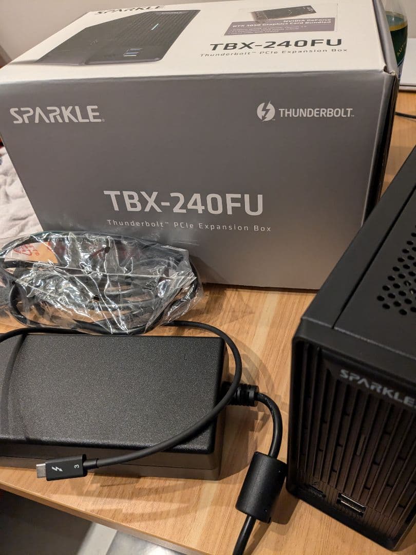 J*r様 TBX-240FU Thunderbolt GPUボックス RTX 3