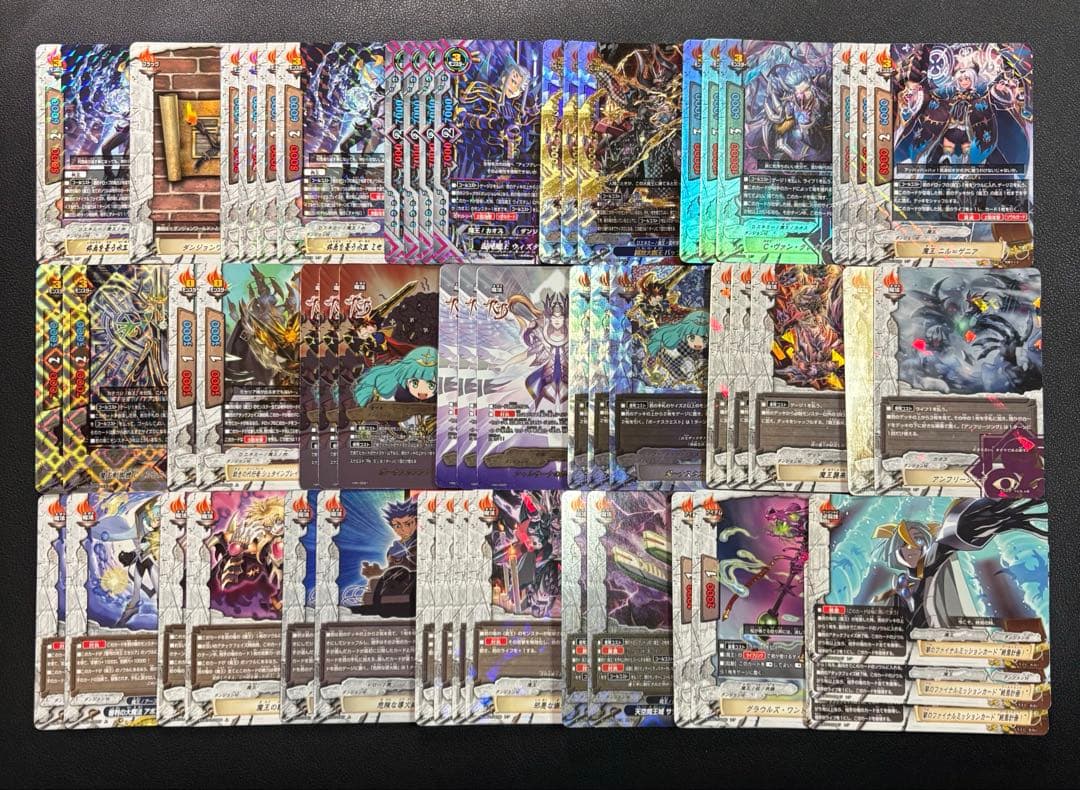 バディファイト　終焉を憂う水王　ミセリア　デッキ