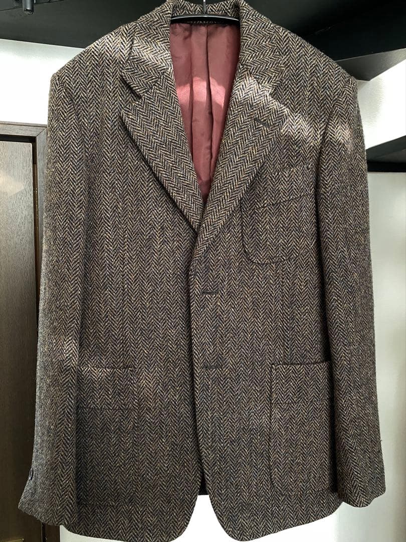 REATS TAILOR ZAZOUSハリスツイード テーラードジャケット 36
