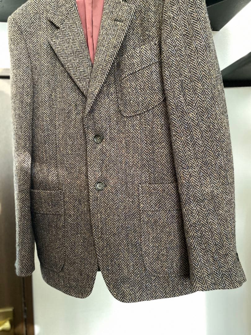 REATS TAILOR ZAZOUSハリスツイード テーラードジャケット 36