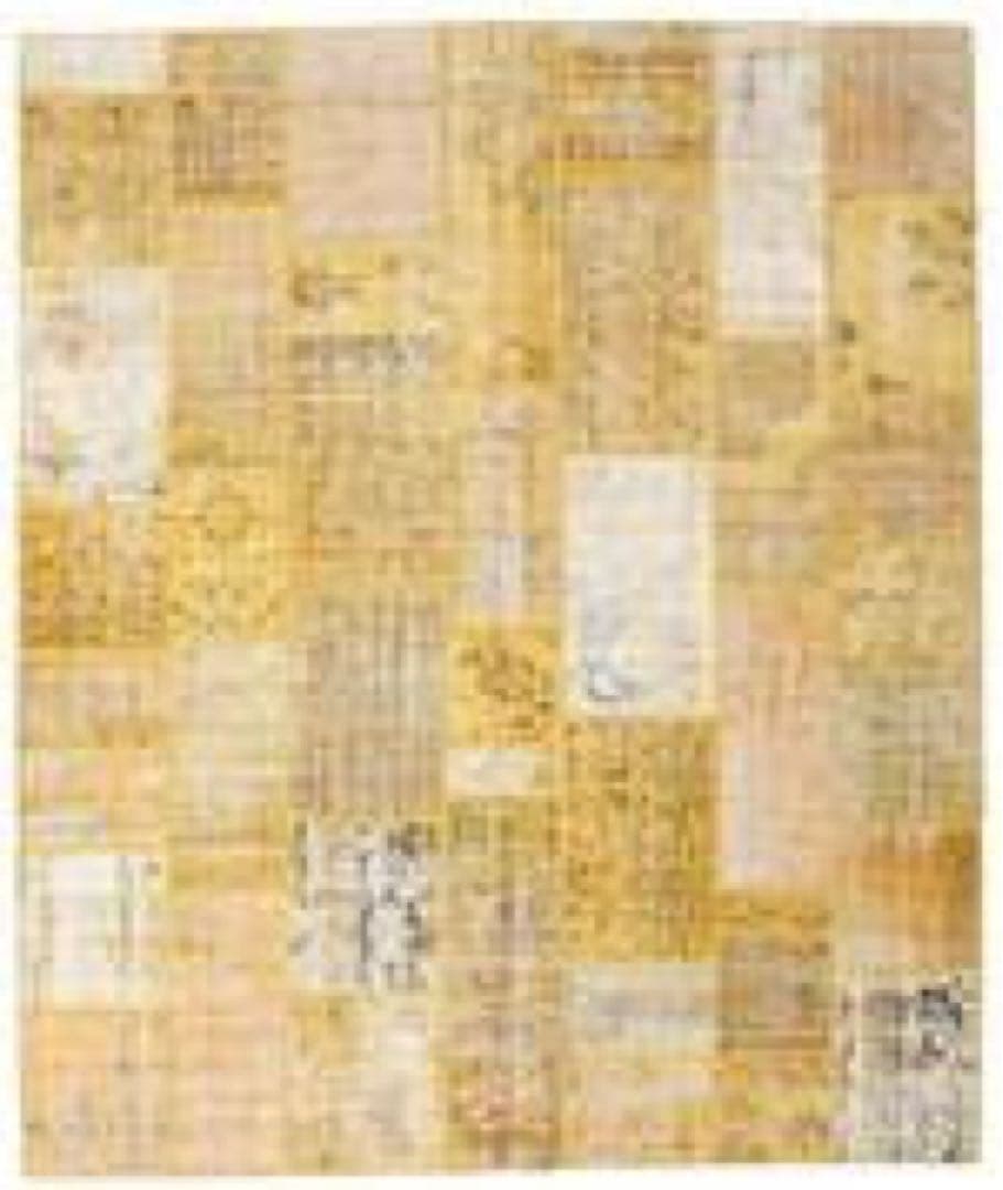 CarpetVista パッチワーク手織り絨毯252×300 ラグ　カーペット