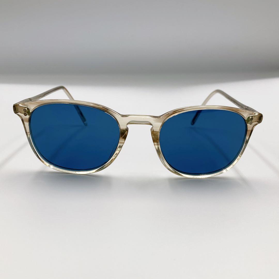 【美品】オリバーピープルズ サングラス OV5397SF クリア ブルー