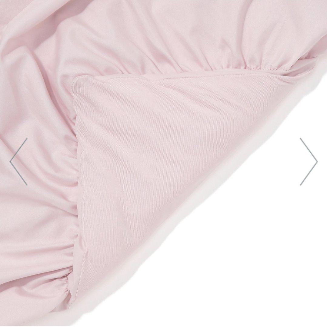 Francfranc ふわろ 肌掛け布団/ベッドパッド フリル シングル PK