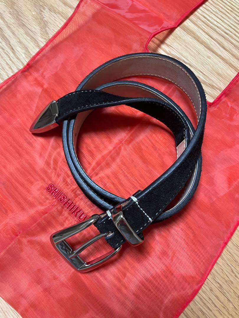 ⭐︎SHISHIKUI ベルト⭐︎Suede b