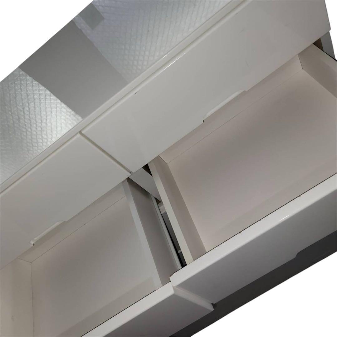 【送料込み】ニトリ　6段チェスト　ホワイト　家具　タンス　①