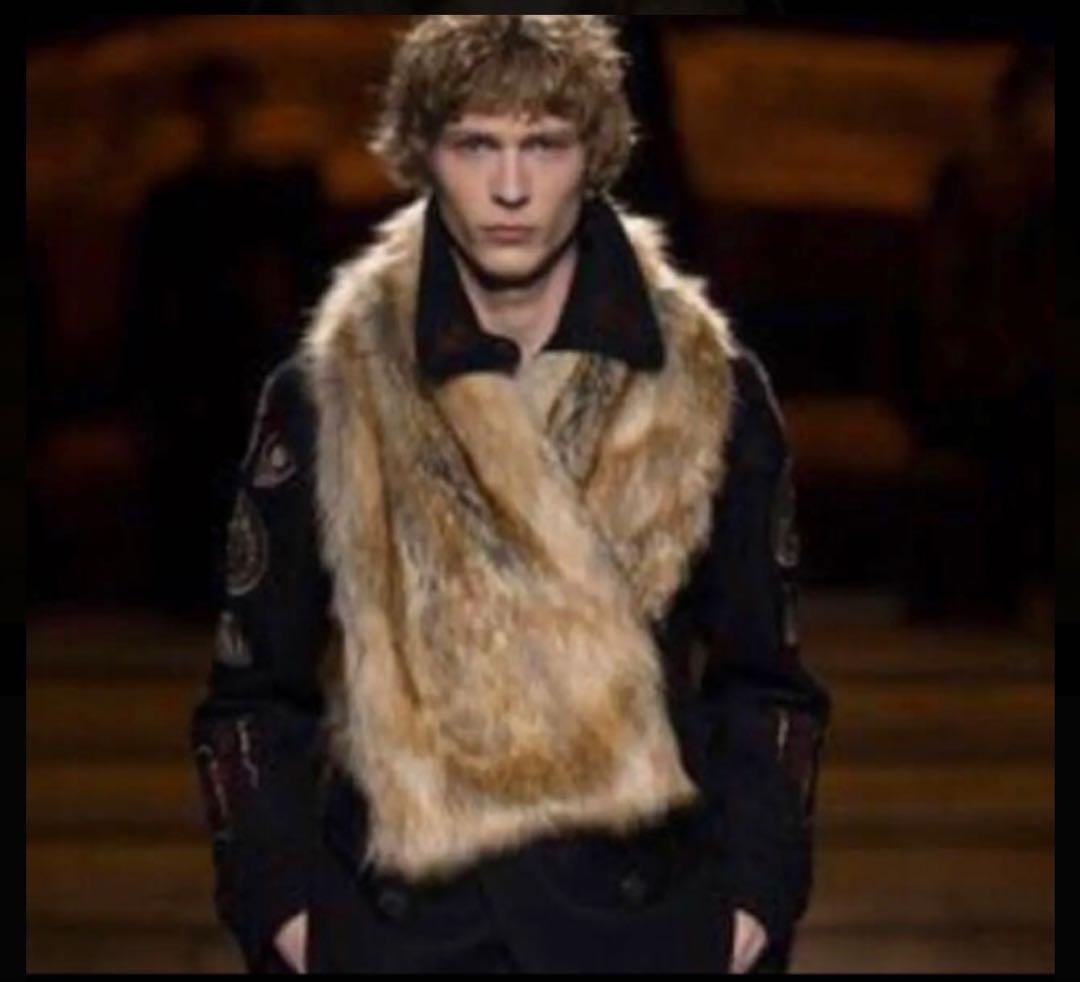 レア Dries Van Noten ファーストール ドリスヴァンノッテン