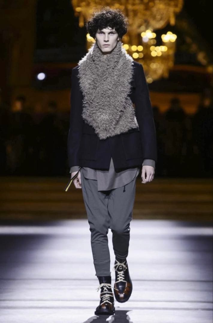 レア Dries Van Noten ファーストール ドリスヴァンノッテン