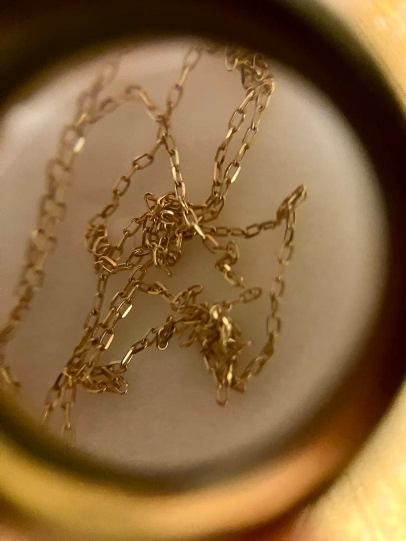 き*読様 K18＊0.262ct一粒ルビーネックレスです