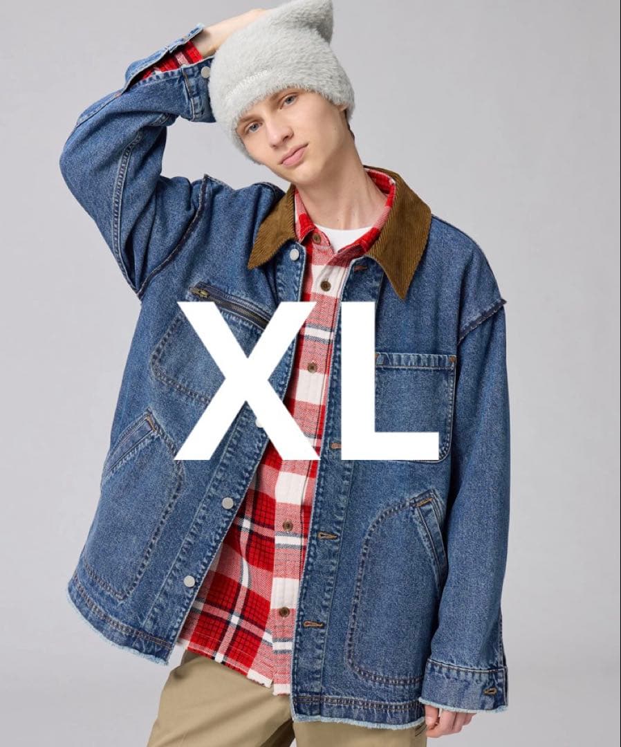 GU UNDERCOVER カバーオールジャケット デニム ジーユー