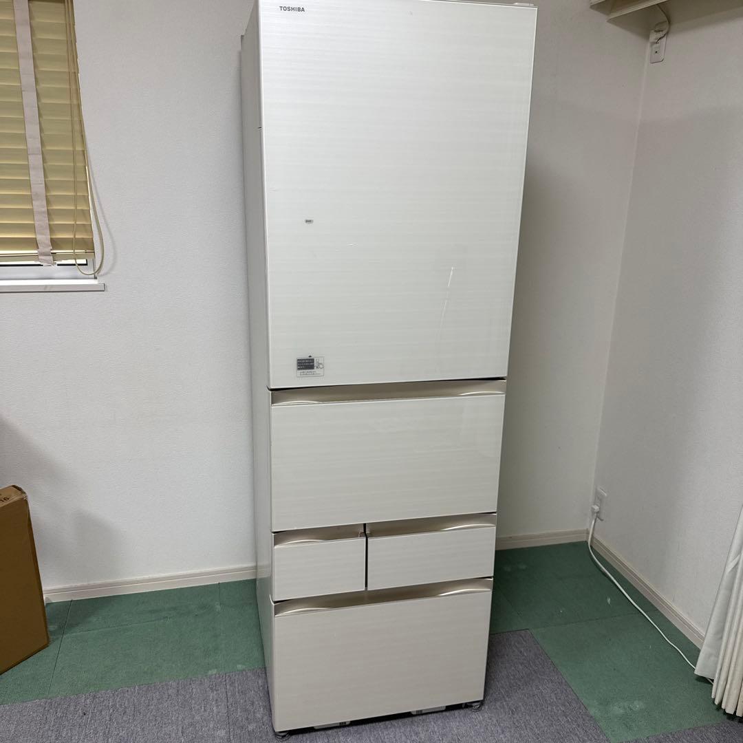 TOSHIBA GR-M470GW 冷蔵庫 465L 2018年製