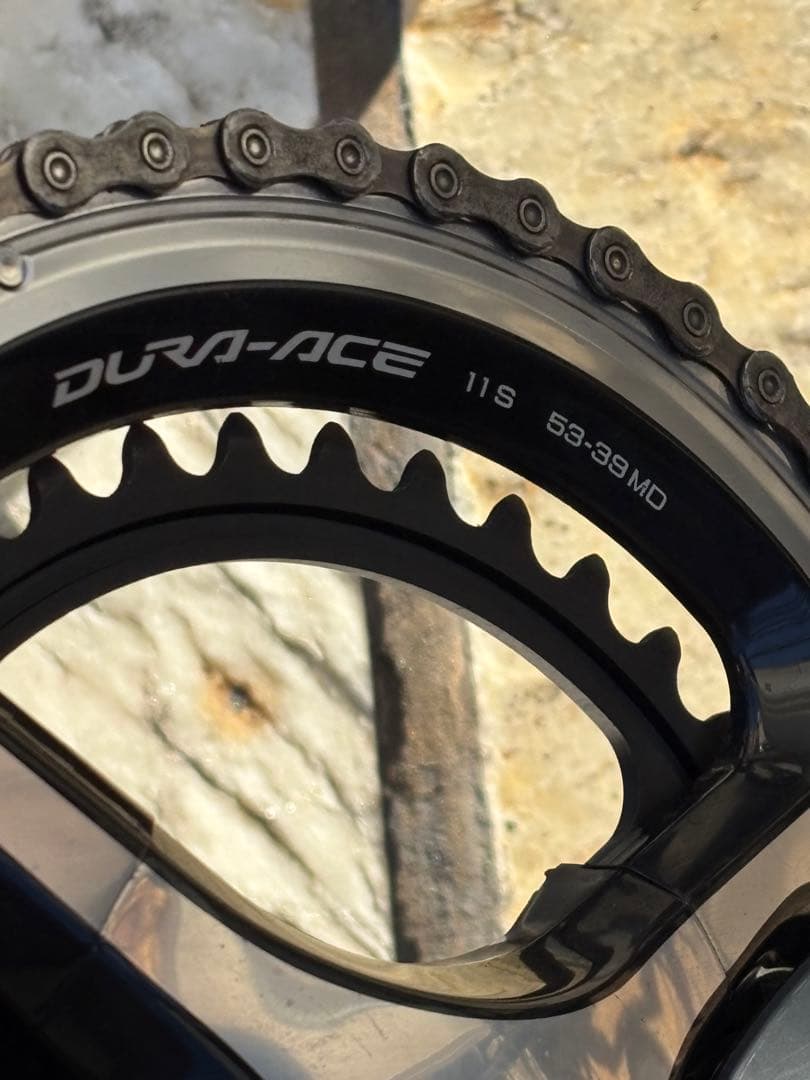 DURA-ACR FC9000 172.5mm 53-39 パイオニアパワメ