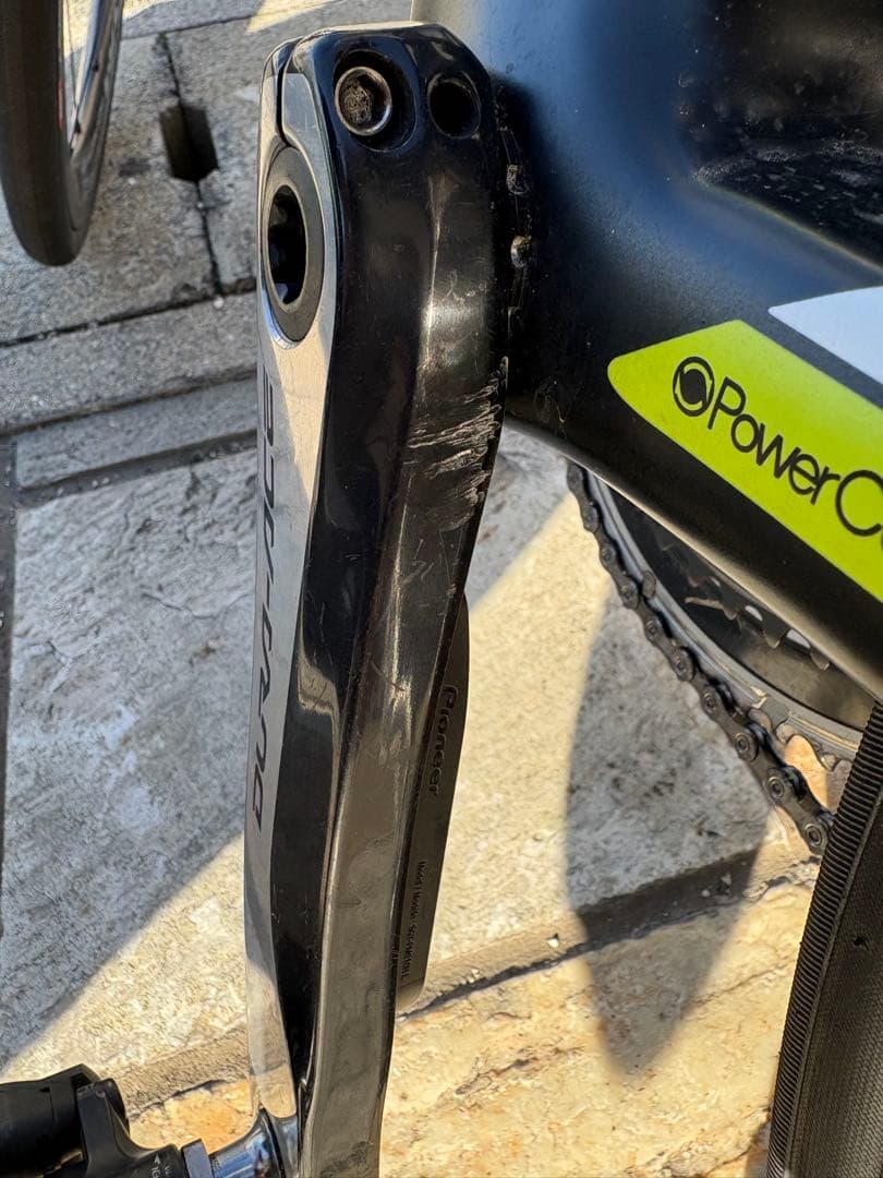 DURA-ACR FC9000 172.5mm 53-39 パイオニアパワメ