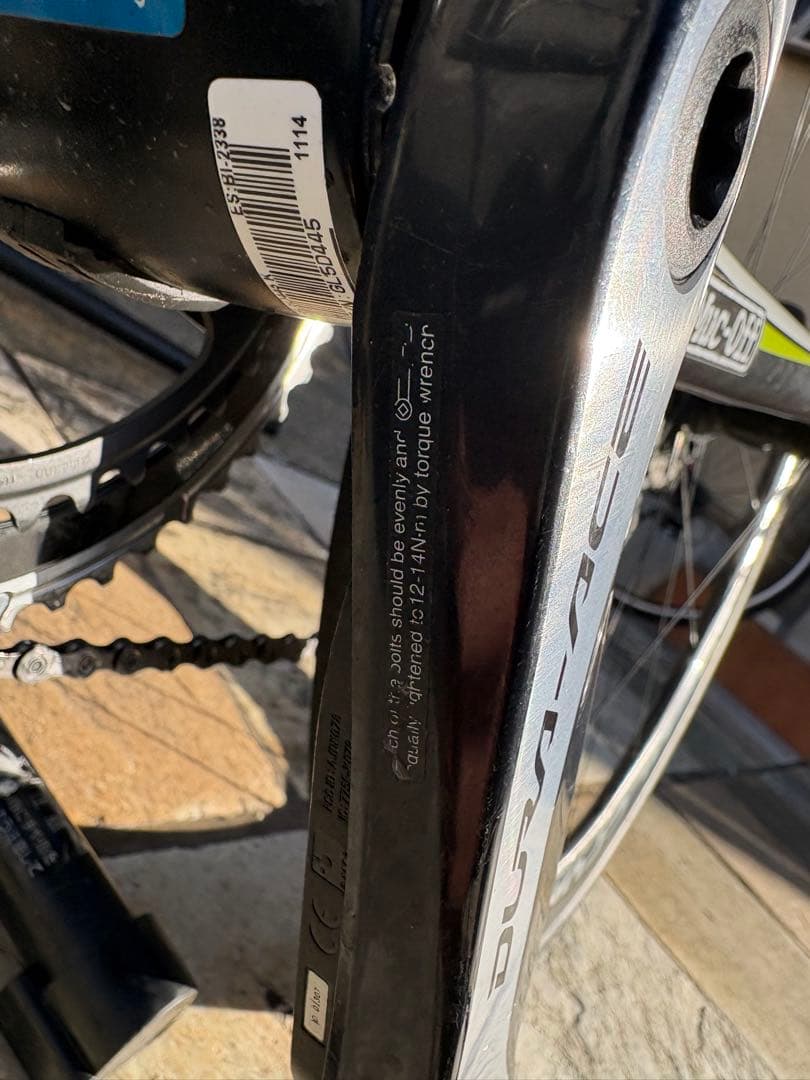 DURA-ACR FC9000 172.5mm 53-39 パイオニアパワメ