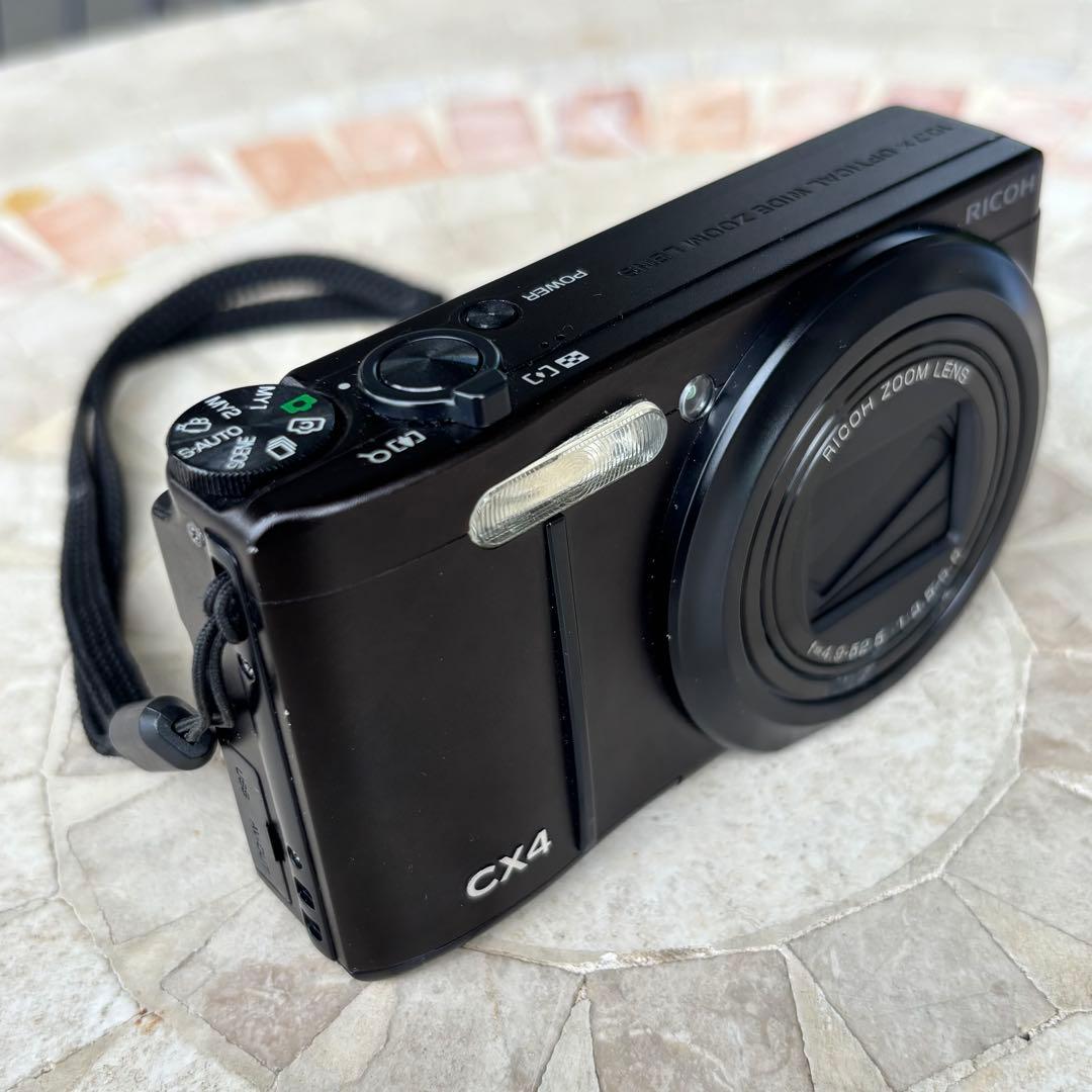 RICOH リコー CX4 コンパクトデジタルカメラ ブラック