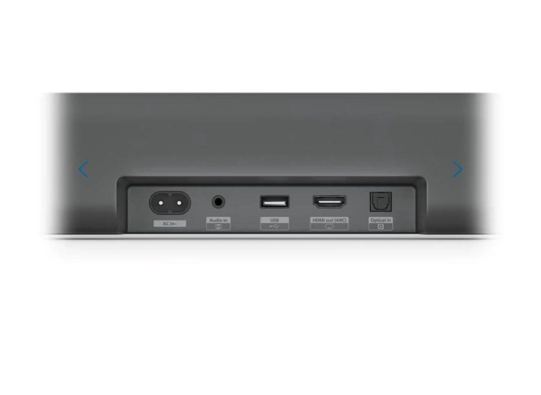 ワイヤレスサブウーファーを備えたサウンドバー 2.1 TAB5309/11