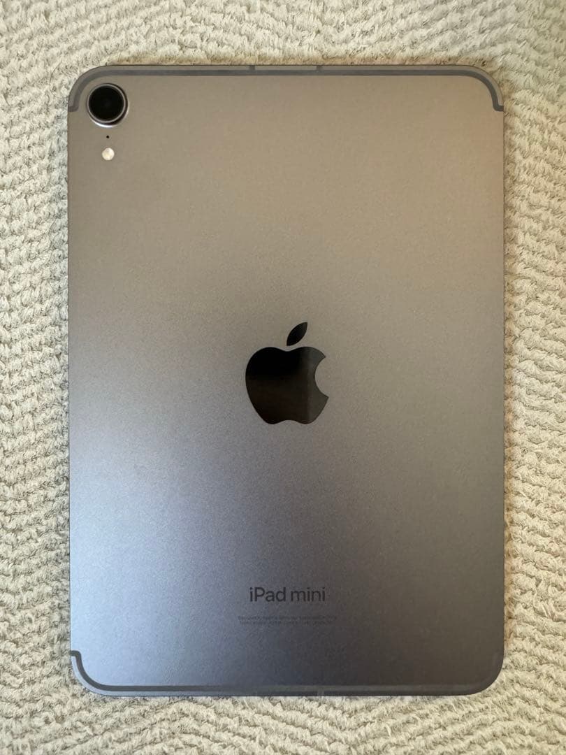 【美品】iPad mini第7世代 A17 128GB Cellular グレー