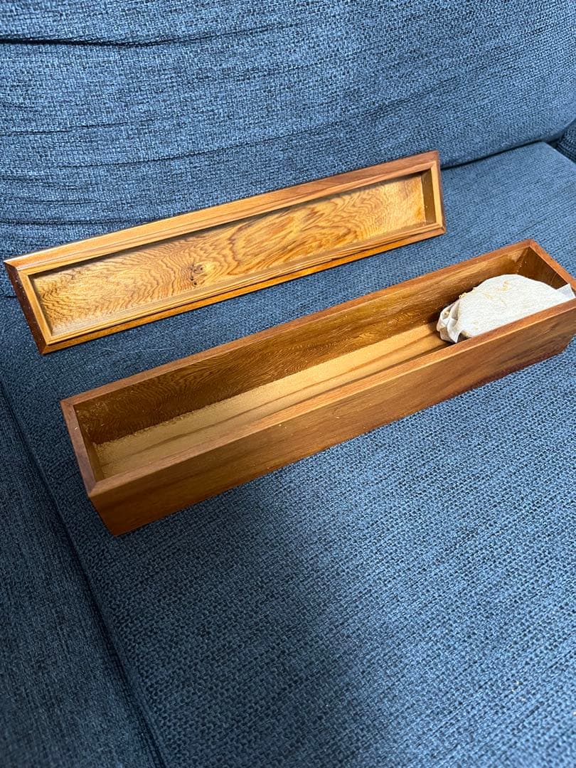 【三が日限定値下げ】屋久杉　希少工芸品　青島清一作『箱』お正月終わったら戻します