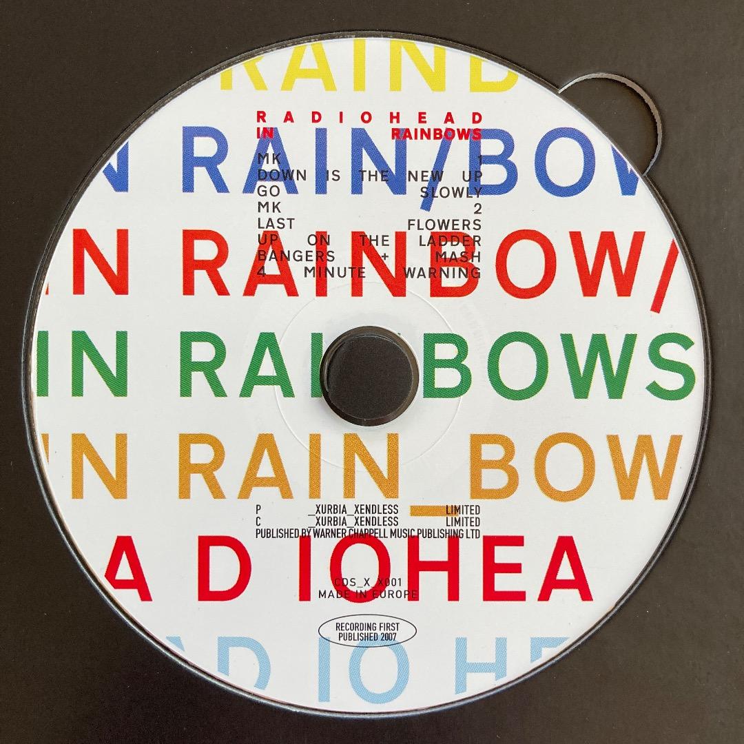 Radiohead In Rainbows 限定版ボックスセット 2007年