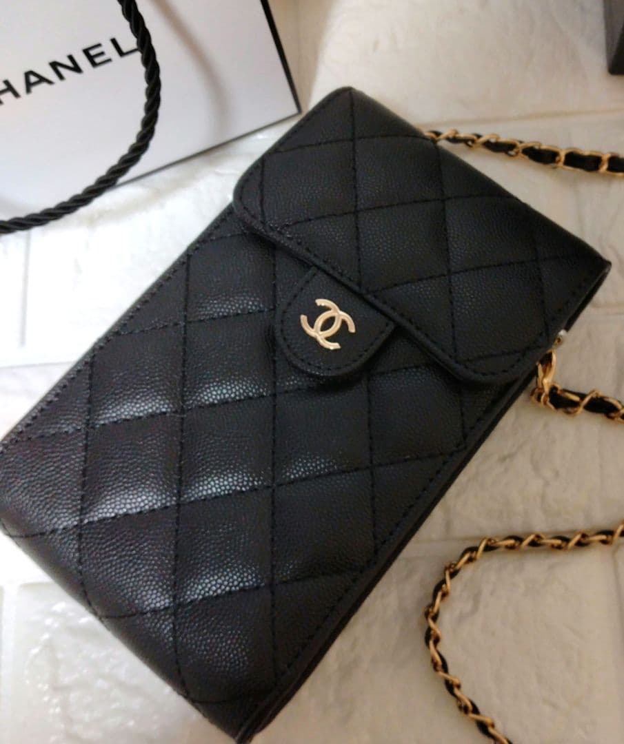 最終価格 CHANEL レア 希少 非売品ギフト スマホショルダー 早い者勝ち