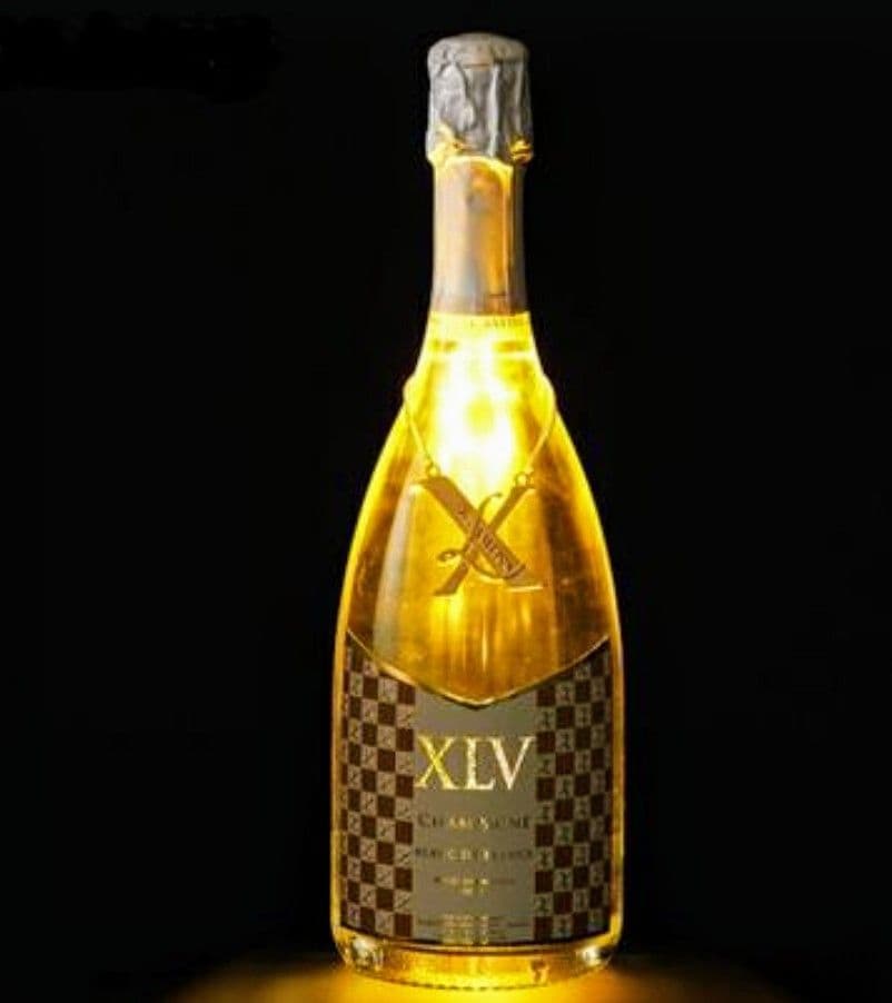 ルイ・ヴィトン シャンパン 新品箱付き、チャーム、光るボトル。