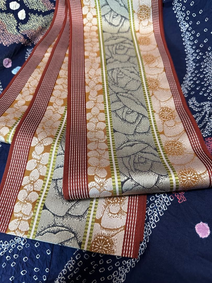 2点セット トールサイズ❗️新品✨美品✨藍染　有松鳴海絞り浴衣