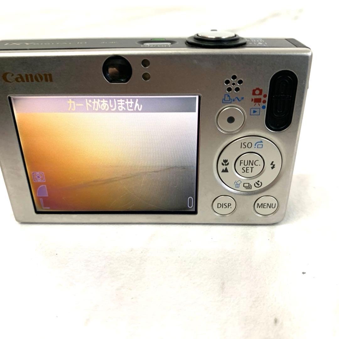 #I【通電確認済み】Canon IXY DIGITAL 10（シルバー）