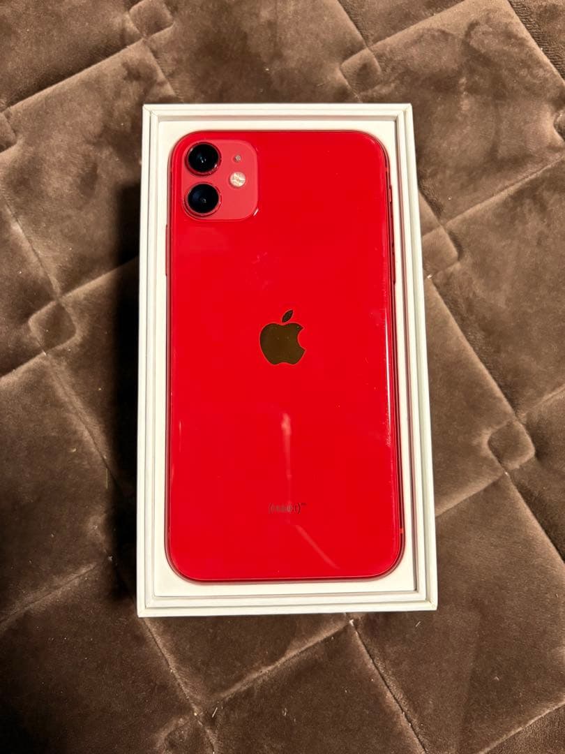 IPhone 11 Red 128GB SIMフリー