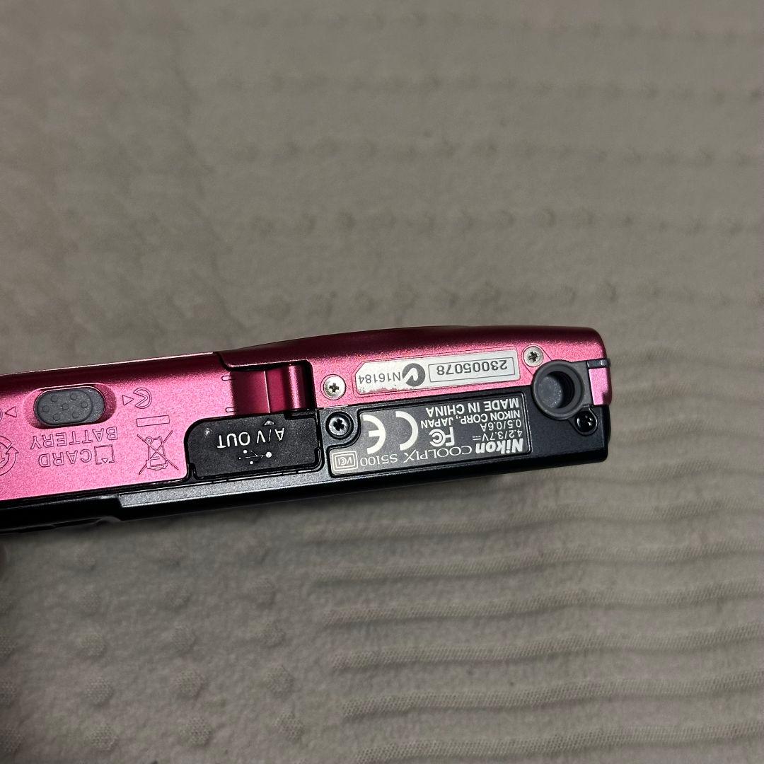 Nikon ニコン COOLPIX クールピクス S5100 ピンク デジカメ