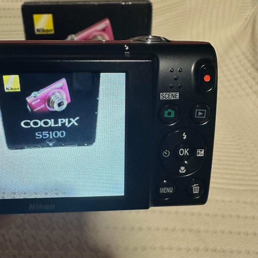 Nikon ニコン COOLPIX クールピクス S5100 ピンク デジカメ