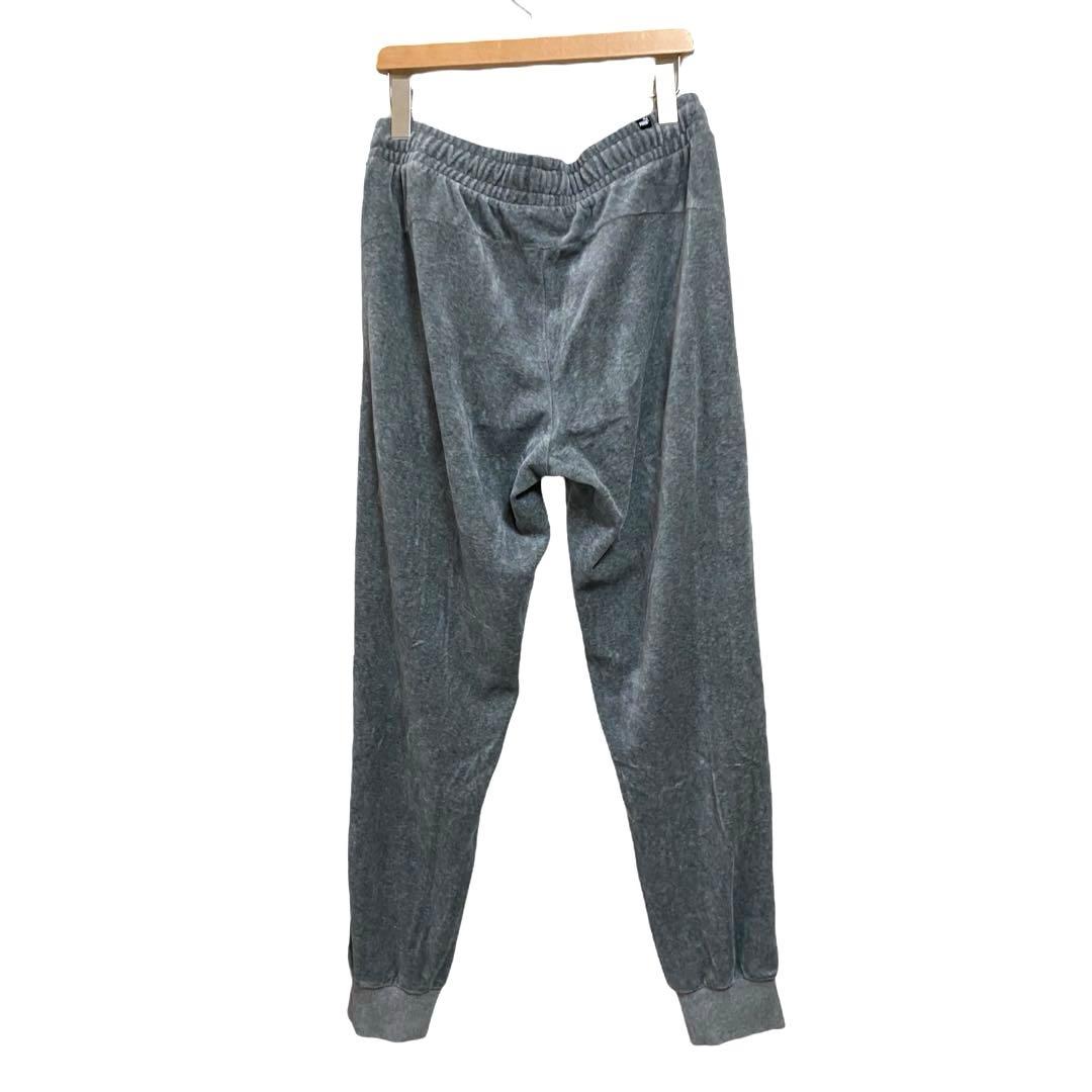 Y2K PUMA ベロア セットアップ 上下 メンズ グレー トラックジャケット