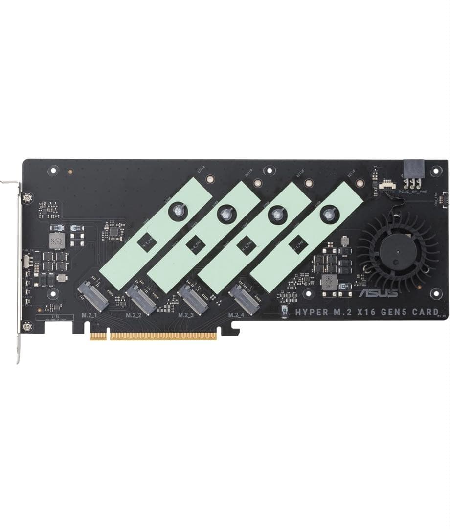 ⭐️極美品 ASUS Hyper M.2 x16 Gen5 カード