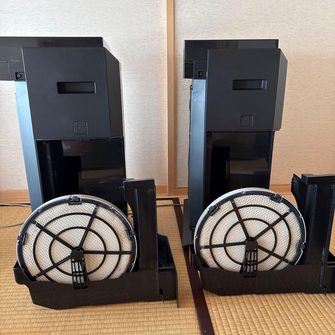 Panasonic 空気清浄機 2台セット 黒　2021年　F-VXT90