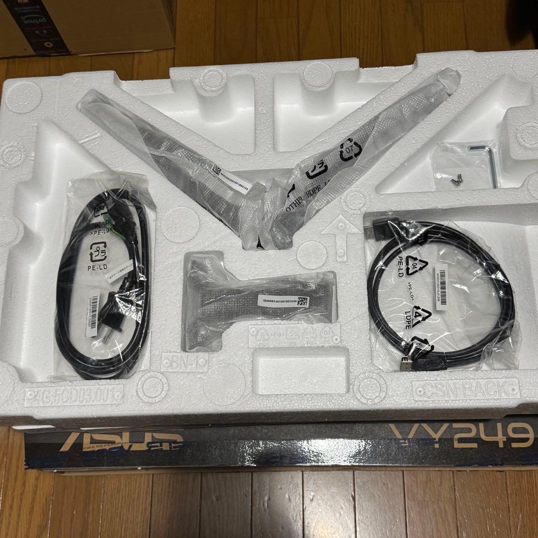 【ほぼ未使用】ASUS VY249HE [23.8インチ ブラック]
