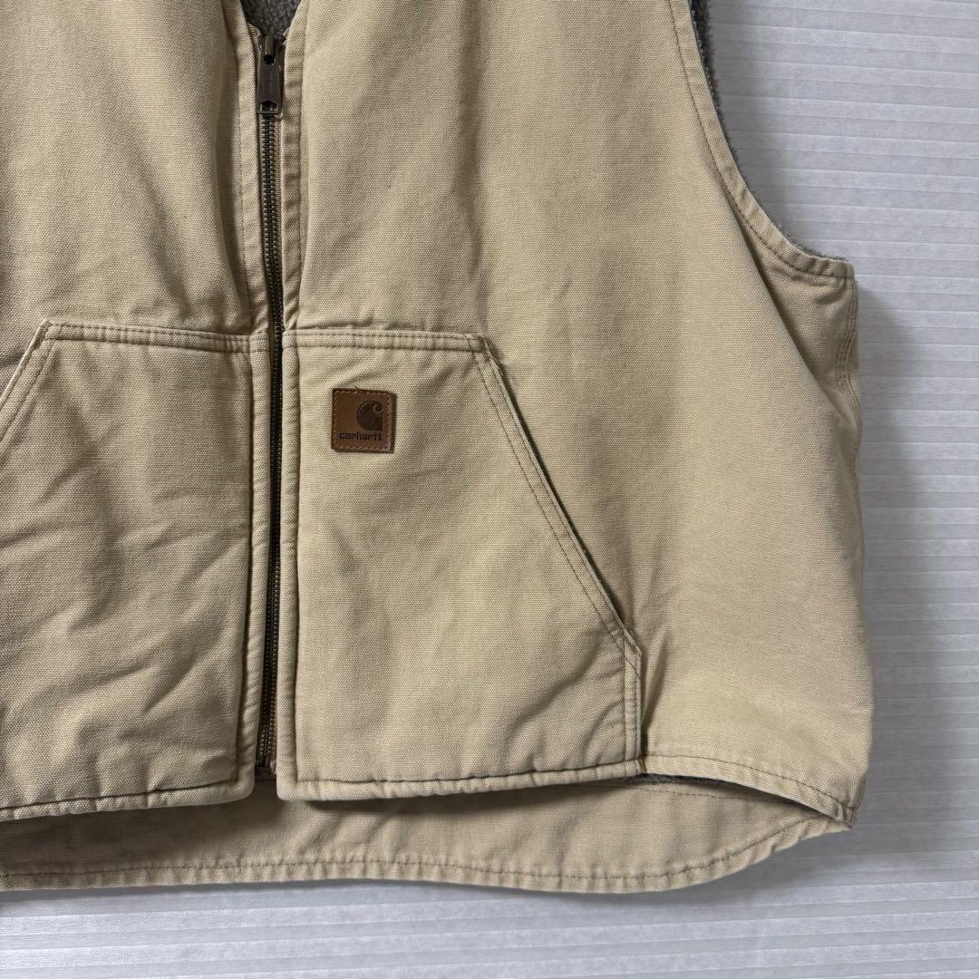 carhartt カーハート　ダックベスト　ベージュ