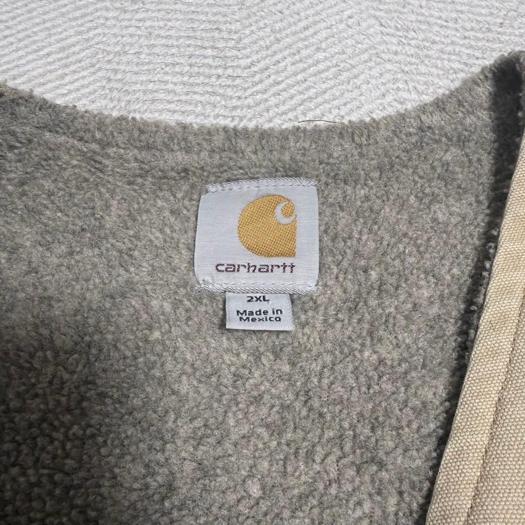 carhartt カーハート　ダックベスト　ベージュ