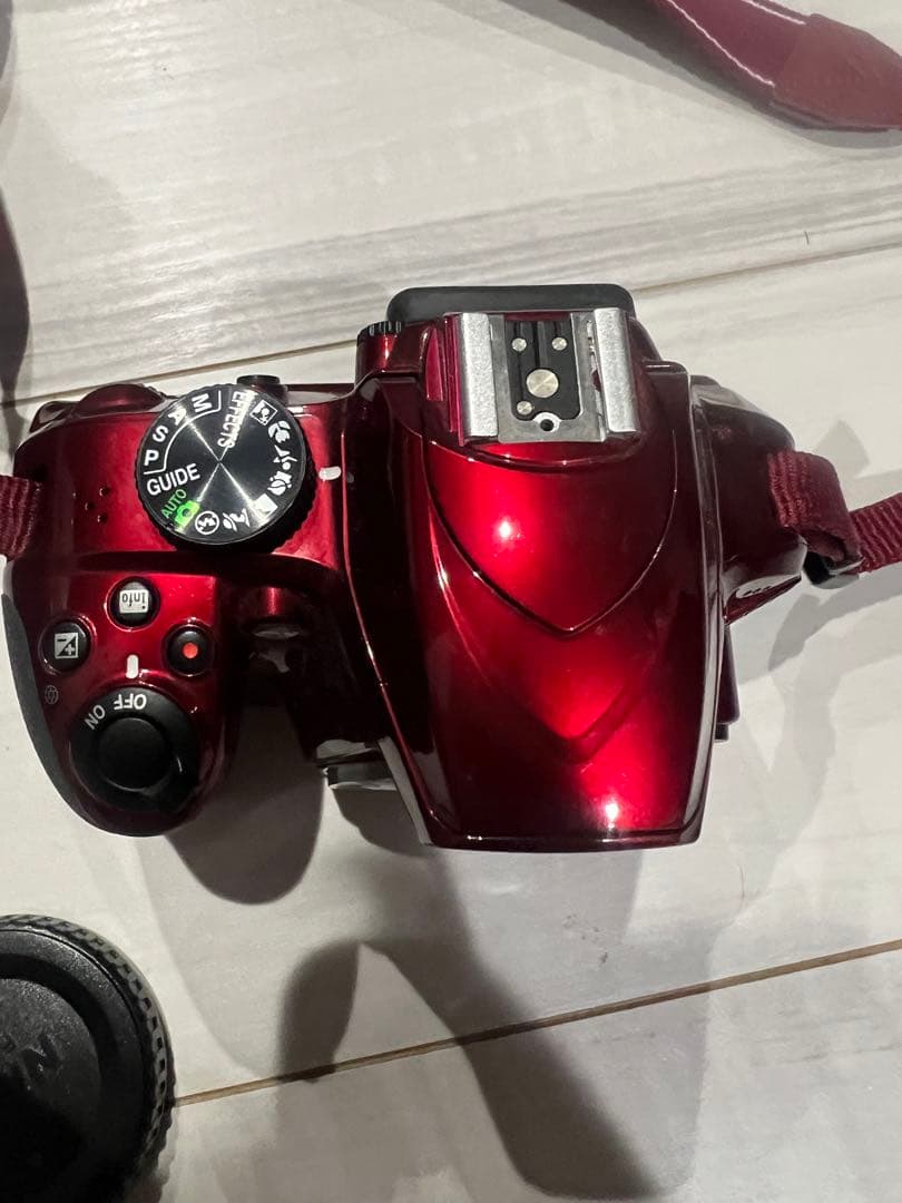 Nikon デジタル一眼レフ カメラ レッド D3400 ジャンク