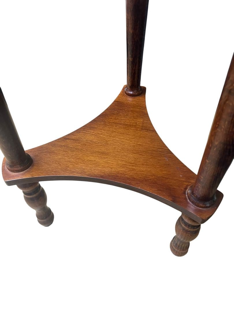 アンティーク調 象嵌 サイドテーブル 花台 コンソール 飾り台 イタリア