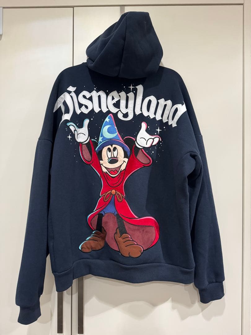 カリフォルニア　ディズニー　パーカー　裏起毛　アメリカ　男女兼用　ファンタジア