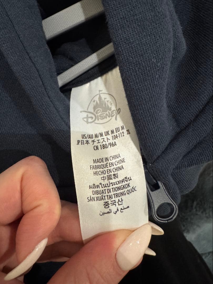 カリフォルニア　ディズニー　パーカー　裏起毛　アメリカ　男女兼用　ファンタジア