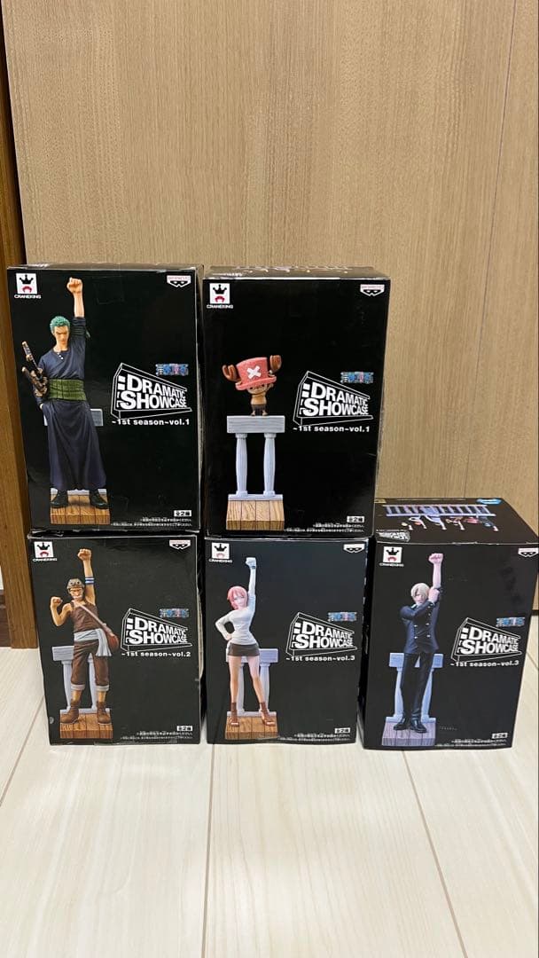 ワンピース DRAMATIC SHOWCASE ナミ ゾロ サンジ チョッパー