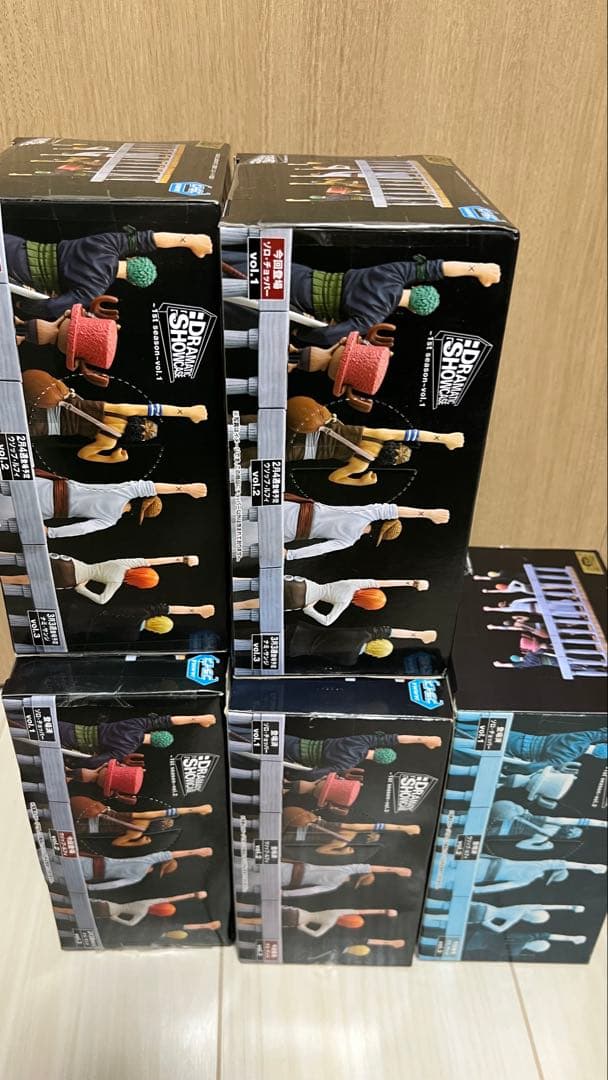 ワンピース DRAMATIC SHOWCASE ナミ ゾロ サンジ チョッパー