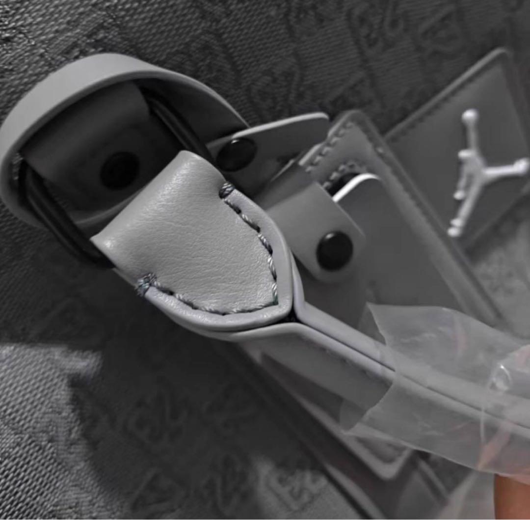 ジョーダン　モノグラム ボストンバッグ　グレー　未使用