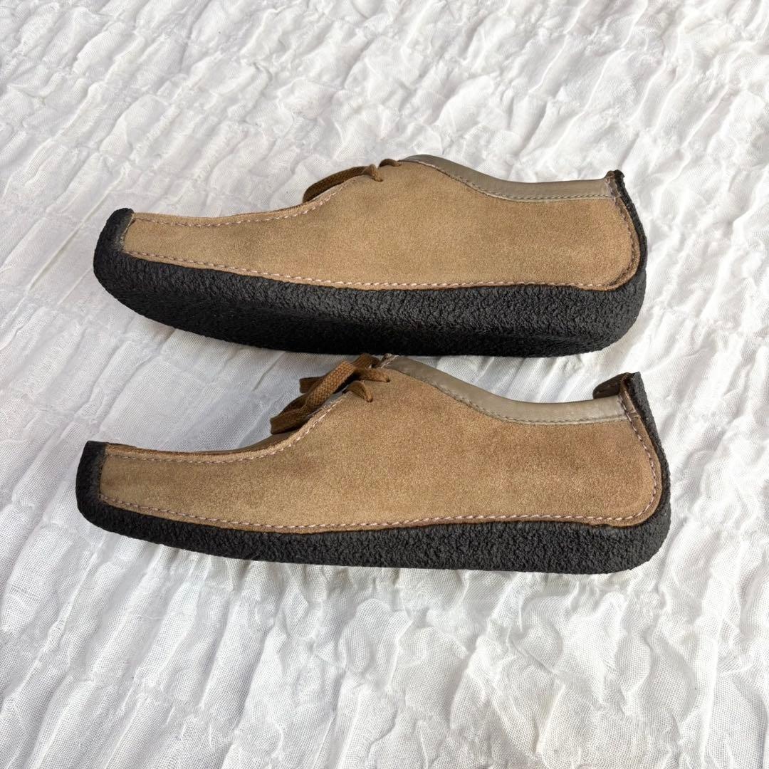 【1度着用のみ美品】 CLARKS (クラークス) ワラビー スエード