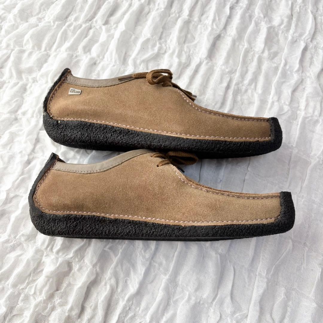 【1度着用のみ美品】 CLARKS (クラークス) ワラビー スエード