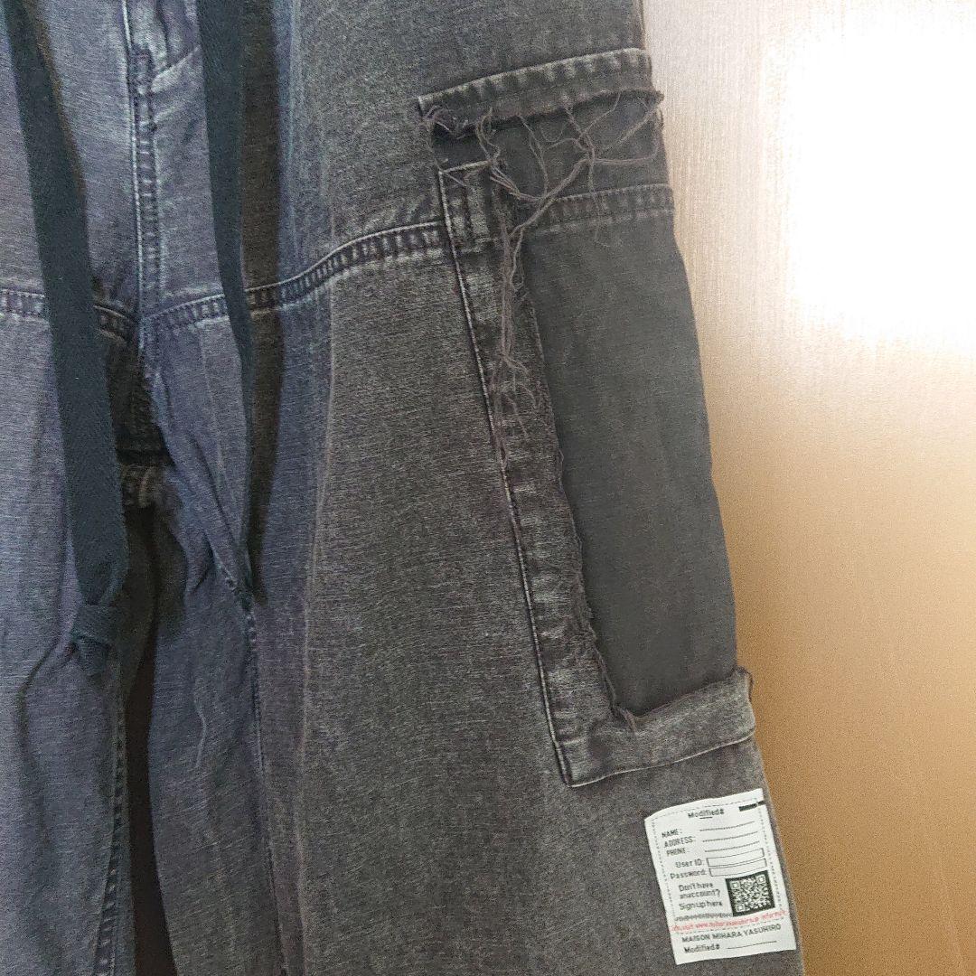 MIHARA YASUHIRO メゾンミハラヤスヒロ カーゴパンツ 44ブラック