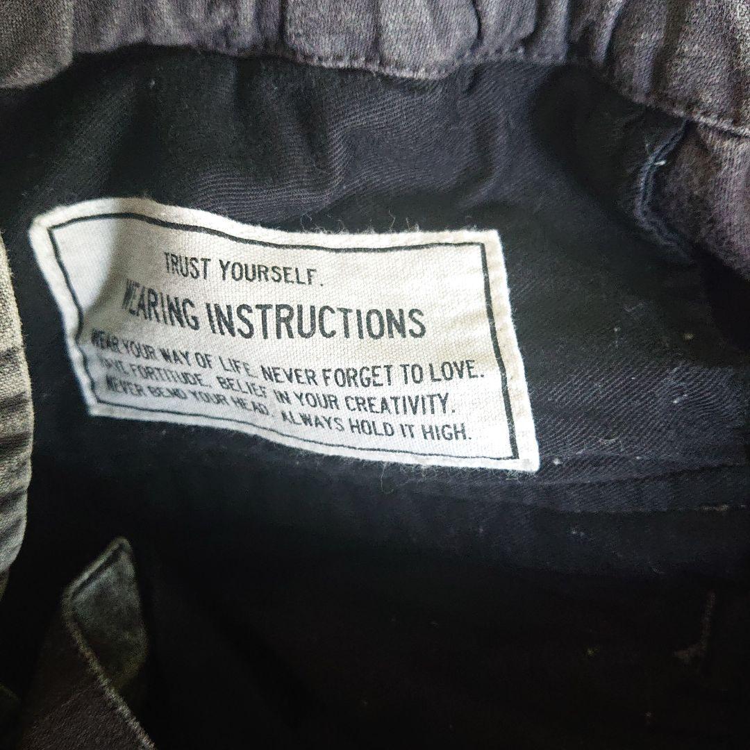 MIHARA YASUHIRO メゾンミハラヤスヒロ カーゴパンツ 44ブラック