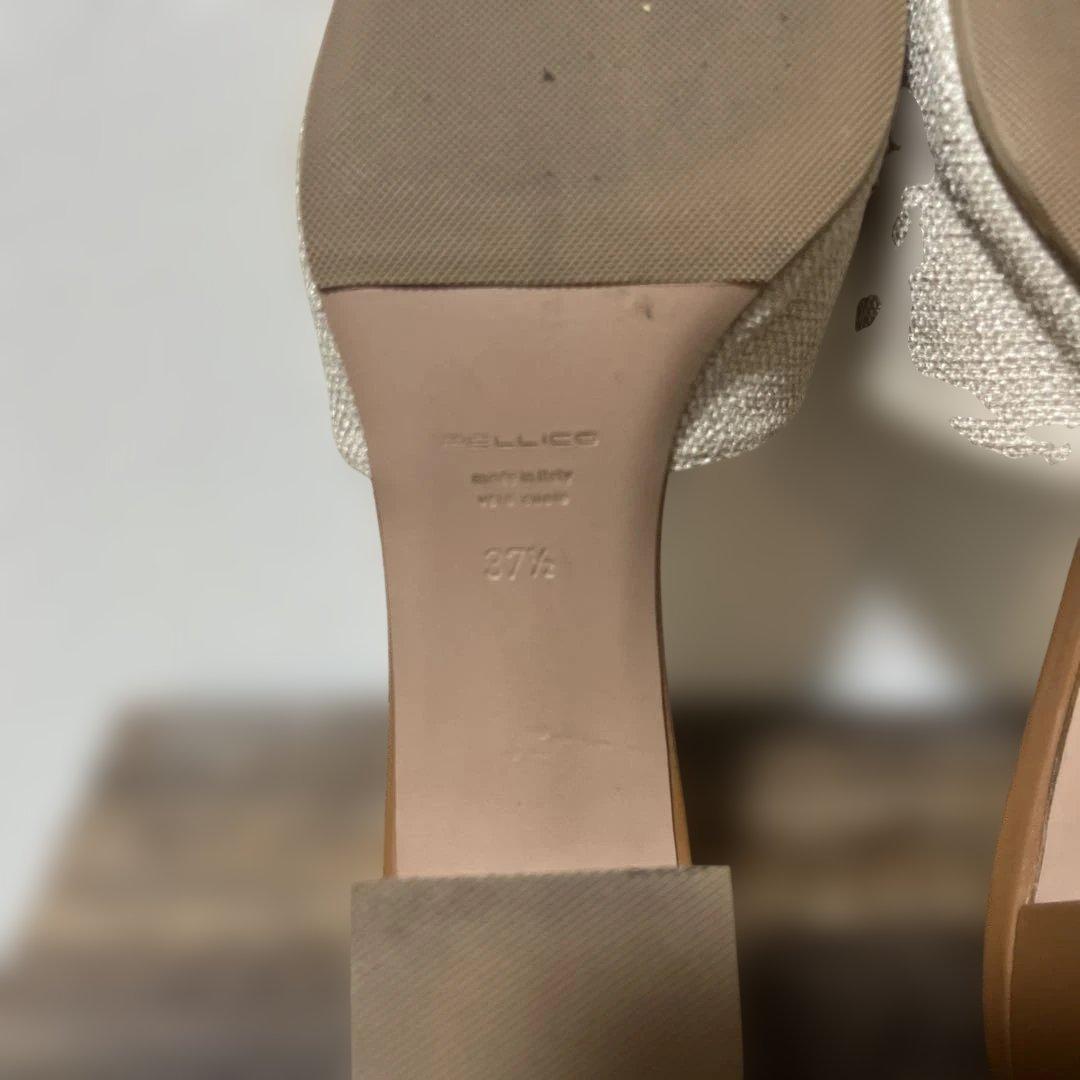 PELLICO ベージュサンダル　37 1/2