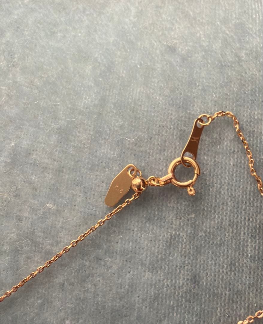 1/31まで ♡ VANDOME AOYAMA ♡ K18 クロスネックレス