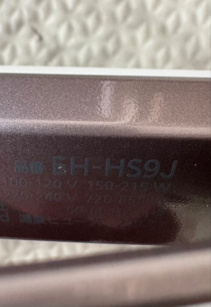 Panasonic ナノケア ストレートヘアアイロン EH-HS9J